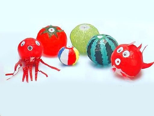 酒井かんぴょう店風物紙風船セット1袋