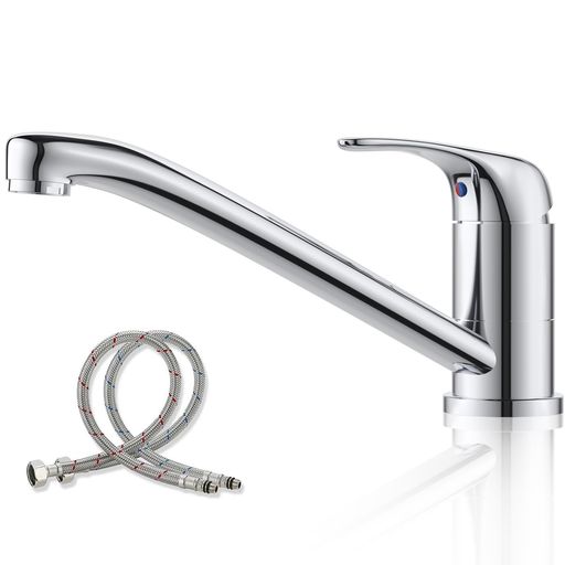 DAYONEキッチン蛇口キッチン用ワンホールシングルレバー混合水栓キャラバンとキッチンシンクの水栓鉛フ..