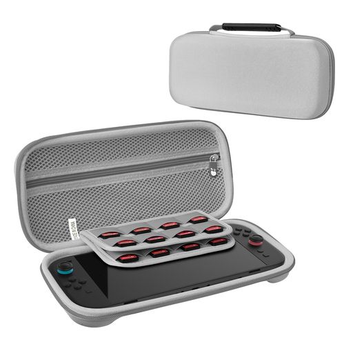 NINTENDOSWITCHコントローラー2個用保護収納ケース-HERMITSHELL(サイズ:小/大)(グレー大) NINTENDOSWITCHコントローラー2個用保護収納ケース-HERMITSHELL(サイズ:小/大)(グレー大)