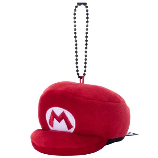 スーパーマリオMOCCHI-MOCCHI-GAMESTYLEボールチェーンマスコットマリオの帽子全長約10CM