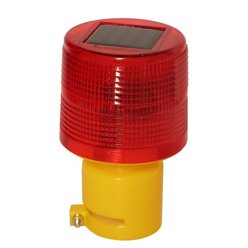 AlioayLEDフラッシュライトソーラー充電式自動充電4LED警告警示ライト点滅式センサーで自動点灯消灯