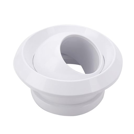 TiCoast換気口150mmボール型換気方向調整可能ダクト用換気口球形ABS製ダクトホース接続用パイプ接続用..