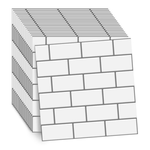 タイルシール20枚タイル壁紙シート汚れ防止リメイクシール耐熱防水水回り壁面DIYキッチン洗面所リメイクシートカッティングシートタイル柄シールモザイクタイル柄模様...