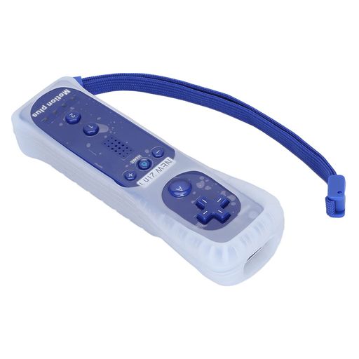 YUNQワイヤレスリモコン、WiiU用Wii用ロングリモコン距離ワイヤレスリモコン(紺)