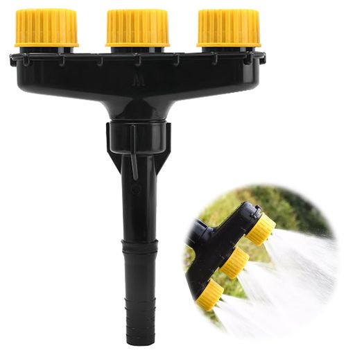 PAVIKE農業用水スプリンクラー【3頭】マルチヘッドの芝生用スプリンクラー散水ノズル農業園芸生産、農..