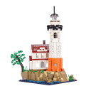 Oichy灯台ミニブロック建物おもちゃ組立キットライトハウス模型516PCSハウスLIGHTHOUSEブロックセット子供大人誕生日クリスマスプレゼント贈り物インテリアホビー