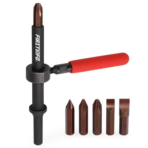 良匠FIRSTINFOTOOLSエアーハンマー用インパクトドライバーエアーツール8mmビット付きエアインパクトスクリューリムーバー