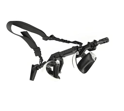 SHEAWAPSVR2用のホルダー射撃ゲーム向けブラケットアップグレード版ストラップ付コントローラー用アクセサリーシューティングゲームPlayStationVR2用 SHEAWAPSVR2用のホルダー射撃ゲーム向けブラケットアップグレード版ストラップ付コントローラー用アクセサリーシューティングゲームPlayStationVR2用