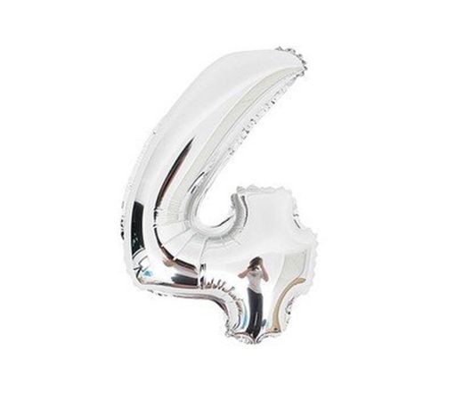 BIIOONESMAKESMILEちょうど良い大きさ数字バルーンシルバー誕生日ウェディングパーティーに(4)