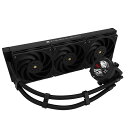 ThermalrightCOREVISION360ブラックCPUAIOクーラー、480*480解像度のIPSLCDスクリーン、AM5&Intel