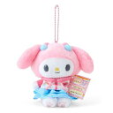 サンリオ(SANRIO) マスコットホルダー(なつかしプロフィール帳) マイメロディ ぬいぐるみキーホルダー 932761(4)