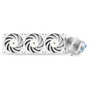THERMALRIGHTFrozenEdge360White120mmPWMファン付き液体CPUウォータークーラー、360ホワイトコールドロウ仕様、AMD/AM4/
