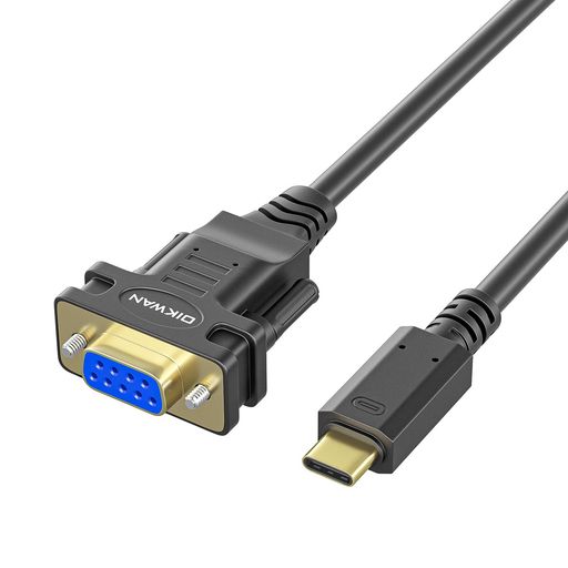 OIKWANUSB-Cシリアルアダプタ、6FTRS232DB9マスター変換線、FTDIチップ、Windows、Mac、Linux、C型デバイス、工業応用、データ通信に対応 OIKWANUSB-Cシリアルアダプタ、6FTRS232DB9マスター変換線、FTDIチップ、Windows、Mac、Linux、C型デバイス、工業応用、データ通信に対応