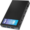 HiMeLEミニPCQuieter4C-第12世代N150、無ファンPC、16GBメモリ、512GBストレージ、Windows11Pro搭載、2.4/5GWi-Fi、フルファンクションUSB-C、4K