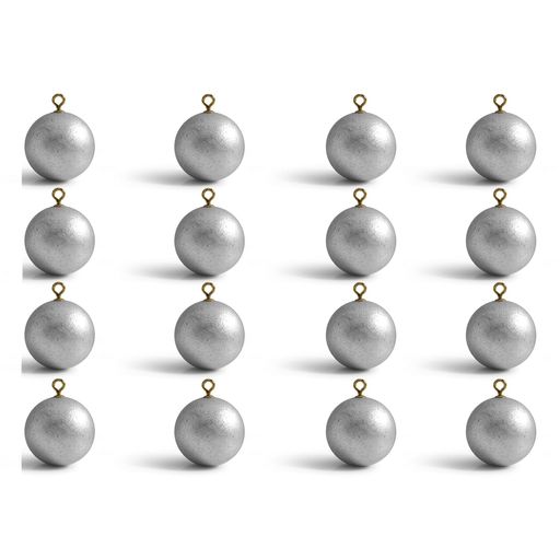 ECOFT無鉛オモリ20g~200g球体ボール型丸玉釣りおもりコーティングされた釣りオモリシンカー深くまでに沈む錘各種サイズパックシングルサイズと箱入りミックスセット深海浅海用釣りおも…