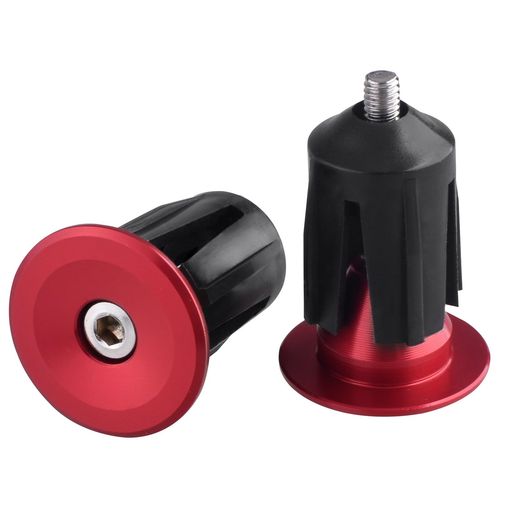 Azarxis自転車バーエンドプラグバイクバーエンドキャップアルミ合金安定性滑り止め1ペア