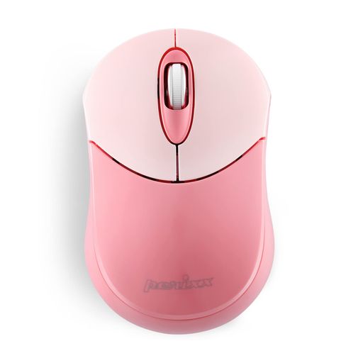 PerixxペリックスPERIMICE-802PKワイヤレスBluetoothマウス-ポータブルデザイン-Windows/iOS/Android/PC/ラップトップ/タブレット/スマートフォン対応-ピンク