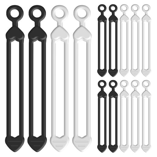 ケーブルバンド多機能ケーブルまとめるシリコン繰り返し使える収納結束バンドオフィスキッチン車デスクイヤホン/USB充電ケーブル等の束るコードクリップ配線整理巻き取り固定(14個入り)