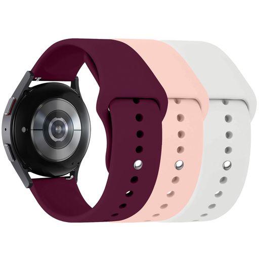 [3本セット] コンパチブル SAMSUNG GALAXY WATCH 7/FE/6/6 クラシックバンド 40MM 44MM 43MM 47MM、GALAXY WATCH 5/GALAXY WATCH 4 バンド、20MM 交換用時計ベルト スポーツ