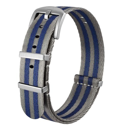 [Anbeer]一本通しナイロン時計バンド18mmミリタリー系替えバンド交換工具付きばね棒付属バリスティック..