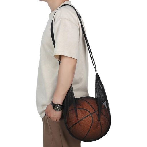 SIAWADEKY ボールバッグ クロスボディ式 バスケットバッグ ボール用 メッシュバッグ 軽量 サッカーバッグ 折りたたみ式 肩がけバッグ ベルト調節可能 ジムバッグ 持ち運び便利 アウトドア 運動会 体育館 SIAWADEKY ボールバッグ クロスボディ式 バスケットバッグ ボール用 メッシュバッグ 軽量 サッカーバッグ 折りたたみ式 肩がけバッグ ベルト調節可能 ジムバッグ 持ち運び便利 アウトドア 運動会 体育館