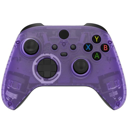 eXtremeRateのXboxSeriesX/S対応用カスタムフロントハウジングシェル(クリア素材)、XboxSeriesX/S対応とXbox eXtremeRateのXboxSeriesX/S対応用カスタムフロントハウジングシェル(クリア素材)、XboxSeriesX/S対応とXbox