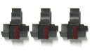 (3パック)COMPUMATIC互換/交換用電卓インクローラーブラック/レッドIR-40TカシオHR-300RCHR-200RCHR-170RCHR-150RC...