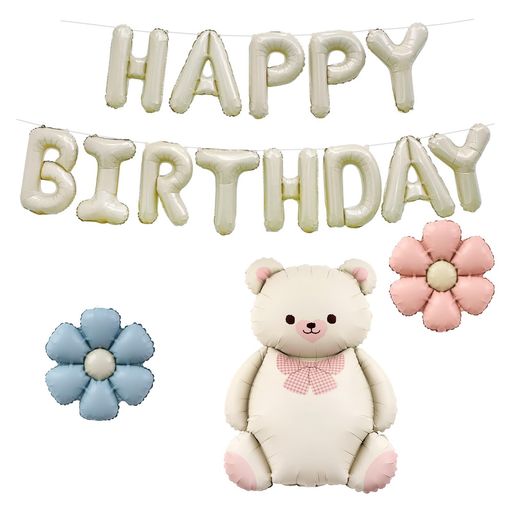 դåHAPPYBIRTHDAYʸСǡѡƥǥ졼Х롼󷧥ޥեХ롼󤪲(꡼...