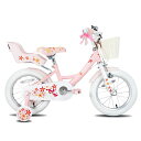 STITCH子供用自転車Unicornカゴベル補助輪人形用シートリボン付き男の子女の子12141618インチジュニア用小学生中学生幼児用自転車可愛いお誕生日プレ...