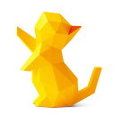 ORIGAMIPLANET立体折り紙クラフトキット-STARPAWKITTEN猫の紙彫刻家の装飾アートピース紙の飾り3Dペーパーアート手作りインテリア雑貨カット済みDIY工作セット初心者向け14歳以上の大人と子供(3)