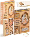 ピースリラックス(PIECERELAX)300ピースA5手帳パズルノート付き【ALPHONSEMUCHA_アートの宮殿】(15X21CM)プラ製ジグソーパズルノ...