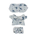 niannyyhouse10cm15cm20cm40cmぬいぐるみ服アイシェード上着ズボンパジャマセット綿人形アクセサリー着せ替え(20cm)