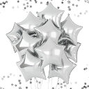 【GSSTRTTGVKSHF風船LOVE】星の形大アルミバルーンキラキラ18インチ(約45cm)人気おしゃれ誕生日男の子女の子結婚式紀恋の日プロポーズバレンタイ...