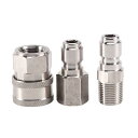 DovhmohNPT3/8インチオスおよびメスクイックコネクタキット、プレッシャーワッシャーアダプターセット、1個、NPT3/8インチ、プレッシャーワッシャー、...