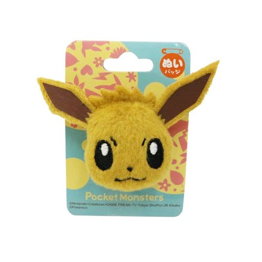 セキグチポケットモンスターイーブイぬいぐるみフェイスバッジ671939