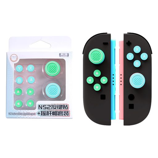 FORSWITCH2スティックカバー+ボタンカバースティックキャップやサムグリップセットジョイコンカバーキーボタンキャップSWITCH2用キーボタンキャップ、ボタン保護カバー防塵シリコン素材全… FORSWITCH2スティックカバー+ボタンカバースティックキャップやサムグリップセットジョイコンカバーキーボタンキャップSWITCH2用キーボタンキャップ、ボタン保護カバー防塵シリコン素材全…