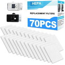交換フィルター70パック対応AIRSENSE10、AIRCURVE10-S9、AIRSTARTシリーズ-3年分のフィルター-BLESSEASECPAP交換フィルター(4)