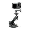 DJIOsmoAction5/4/3用MAXCAM吸盤は、自動車フロントガラス窓車載カメラスタンドは吸盤取付フロントガラス取付に適している