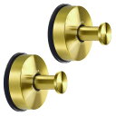 JOMOLA吸盤フック壁掛けフック防水ウォールフック強力フック耐荷重5kgキッチンタオルフック穴開け不要傷つけないコートフック2個入りコートフックト玄関洗面所お...