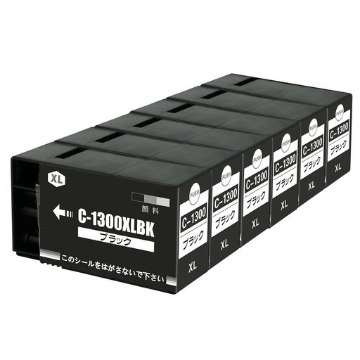 【製品仕様】6 x PGI-1300XL-BK (ブラック )、合計6本の増量セット 【対応機種】MAXIFY シリーズ MB2730 / MB2330 / MB2130 / MB2030 のプリンター ※ご購入前に機種をご確認ください。 【製品特徴】TAIDAの PGI-1300XL インクカートリッジ:大容量3本セット、最新型ICチップ付き、インクの残量表示可能、高品質で経済的な商品を提供していきます。※こちらは純正品ではありません。純正インクと同時に使用可能です。 【個別包装】安心の個別包装で、長期保存に適用し、製品表面の破損、インク漏れ、ICチップにこすることなど不具合の問題も最大限避けます。 【2年品質保証】国際規格ISO9001、14001(品質・環境マネジメント)認定を取得した自社工場に生産されております。ご購入日から2年の保証期間がございます。商品交換・返金も可能です。万が一不具合がある場合は、遠慮なくぜひご連絡をお願いいたします。
