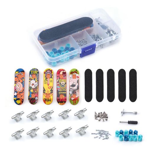 フィンガーボード指スケボード初心者向けのDIYミニフィンガースケートボード指スケおもちゃ指遊び減圧..