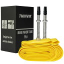 ThinvikTPUチューブ700Cx18-32Cロードバイク自転車用インナーチューブ超軽量耐久性仏式65mm/85mmバルブ(2個セット)(85mm)
