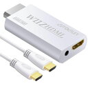 AUTOUTLETWIITOHDMIアダプタ1.5MHDMIケーブル付きコンバーターWII2HDMIビデオオーディオ3.5MM720P/1080Pに対応NTDWIIディスプレイモードに対応WIIと互換性ありアップグレード