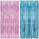 2個セットBRAVESHINEタッセルカーテンキラキラ背景誕生日飾り付け100cm*250cm誕生日飾りカーテンbirthdaydecorationsパーティーデコレーションpartydecoration