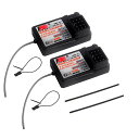 2枚FlyskyFS-GR3E受信機2.4G3CHレシーバー140バンド20dBmNV14FS-i6SFS-i6XFS-i6