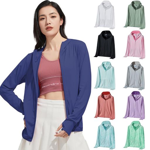 [DMFU]ラッシュガードレディース長袖パーカー水着UVカットUPF50+フード付き紫外線対策日焼け対策大きい..