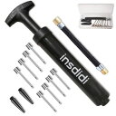 insdidi12点セットボールポンプ空気入れボール用ハンドポンプスイムインフレータブルポンプスポーツボールポンプ(サッカーボール、バスケットボール、バレーボール、水球、ホバークラ…(4)