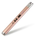 キャンドルライタープラズマ電子LEDライト付き防風USB充電式無炎安全ボタンろうそくBBQお墓参り用(ピンク)
