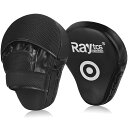RAYTOSパンチングミットボクシンググローブパンチンググローブミット格闘技|装着1秒片手144G左右兼用2個セット|ボクシングキックボクシング空手総合格闘技|人間工学設計高耐久安全性確保…(4)