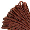 ParacordPlanetGenuineTypeIII550lbParacord–ナイロンコード(ソリッド、マルチ、反射カラー)–チョコレートブラウン(100ft)